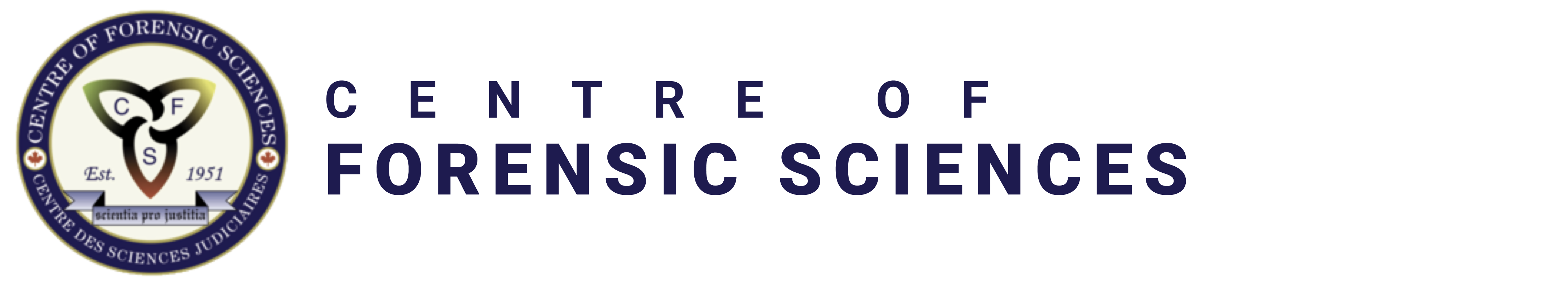 Centre of Forensic Sciences logo